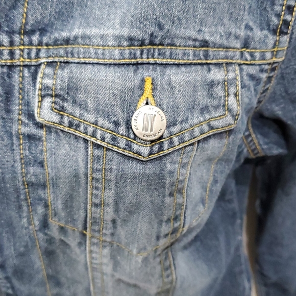 NY Jeans denim zip jacket(B) - Picture 2 of 4